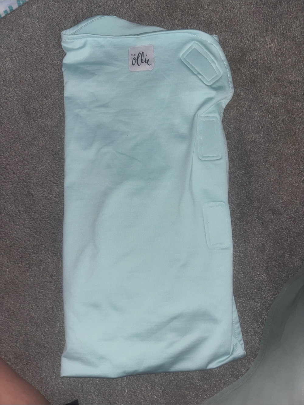 Ollie Mint Swaddle Sleep Sack for Kids